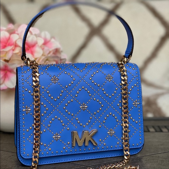 MICHAEL KORS ISTANBUL MOTT LARGE CHAIN SHOULDER - Picture 2 of 16